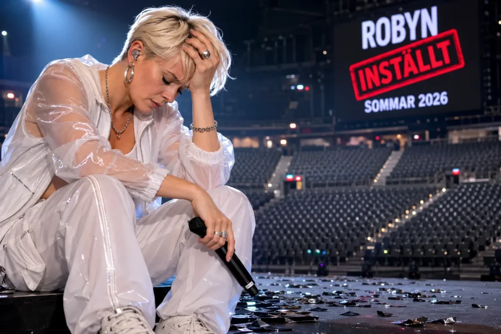 Robyn inställda konserter